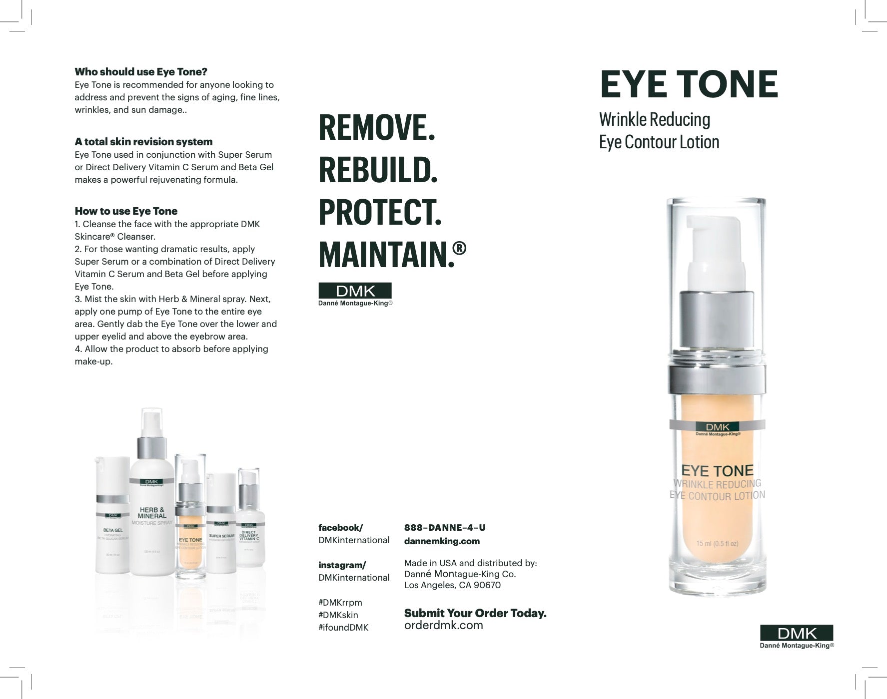 Eye Tone Brochure